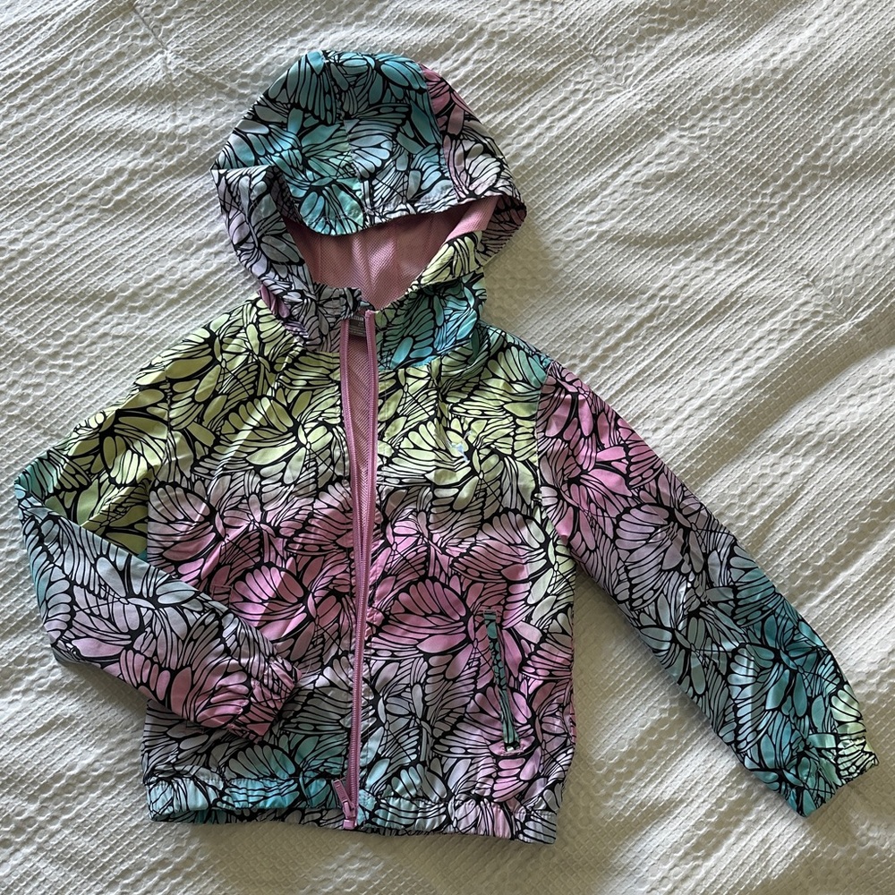 Puma Kids Colorful Pattern Raincoat